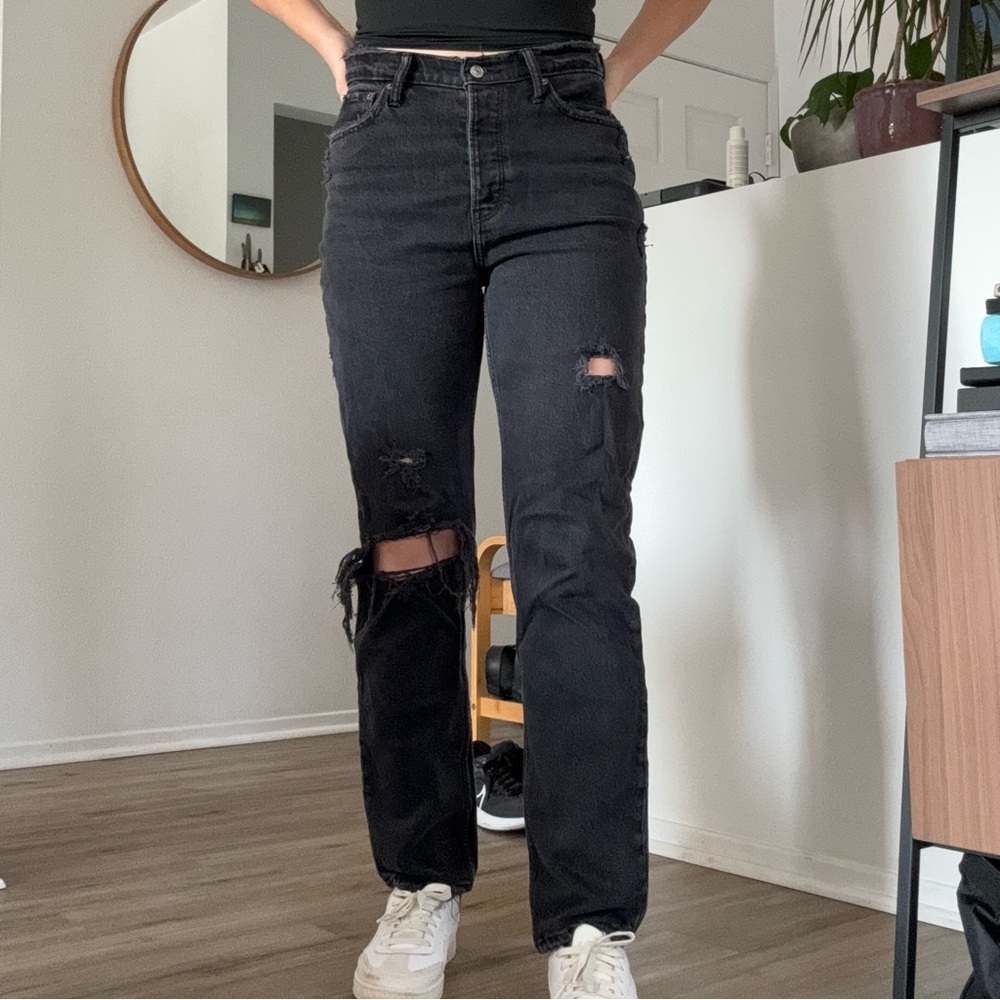 Abercrombie Dad High Rise Jeans